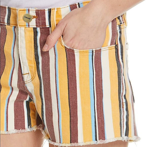 Frame Le Cut Off Denim Shorts